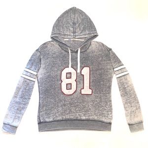 FOREVER 21 NUMBERED HOODIE
